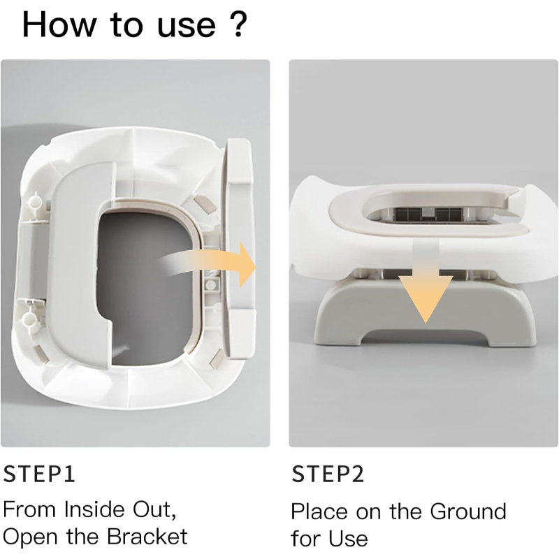 Gromast Portable 2-in-1 Baby Potty Trainer Seat