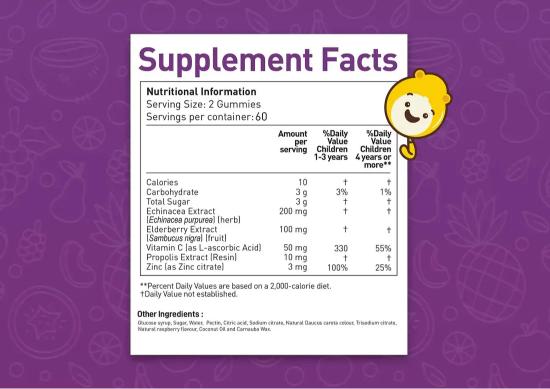 Gumazing Vital Shield Pack | Multivitamin + Probiotics and Elderberry Gummies