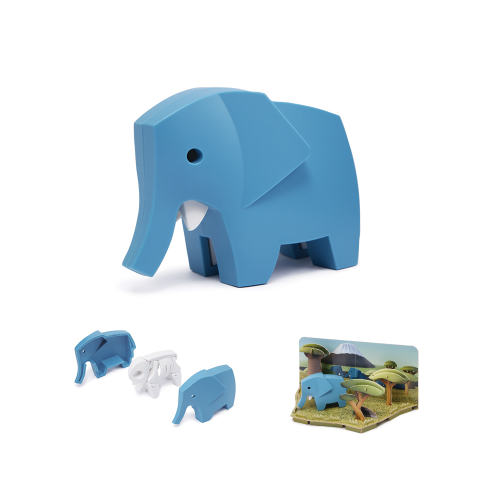 baby-fair Halftoys Elephant Diorama Landscape Edition