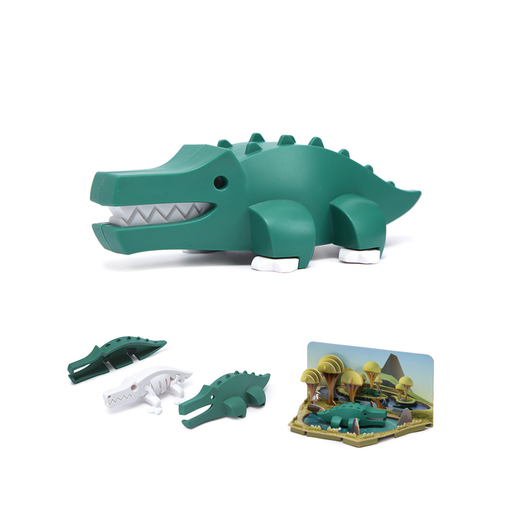 Halftoys Crocodile Diorama Landscape Edition