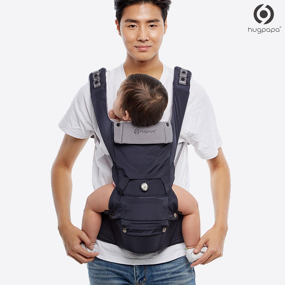 baby-fair Hugpapa Dial-Fit BOA Technology 3-In-1 Hip Seat Baby Carrier with 1-year Warranty