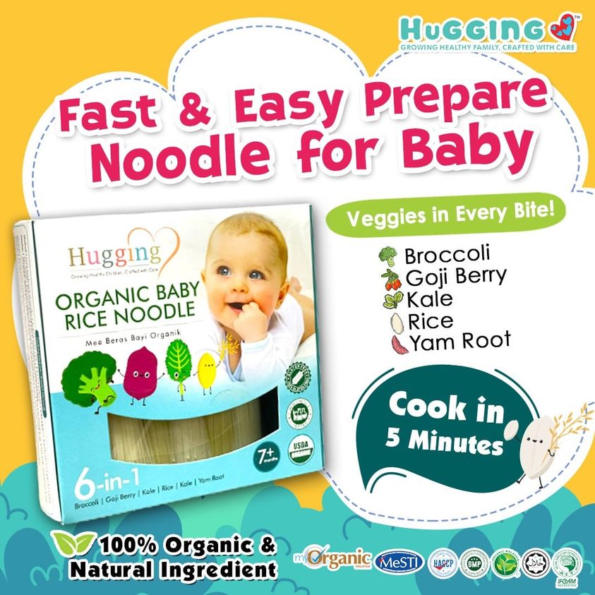 Hugging Love Organic Baby Rice Noodle