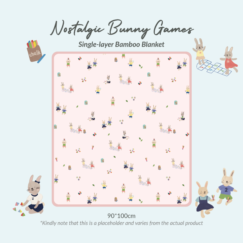 Happyrei Single Layer Blanket (90*100cm)