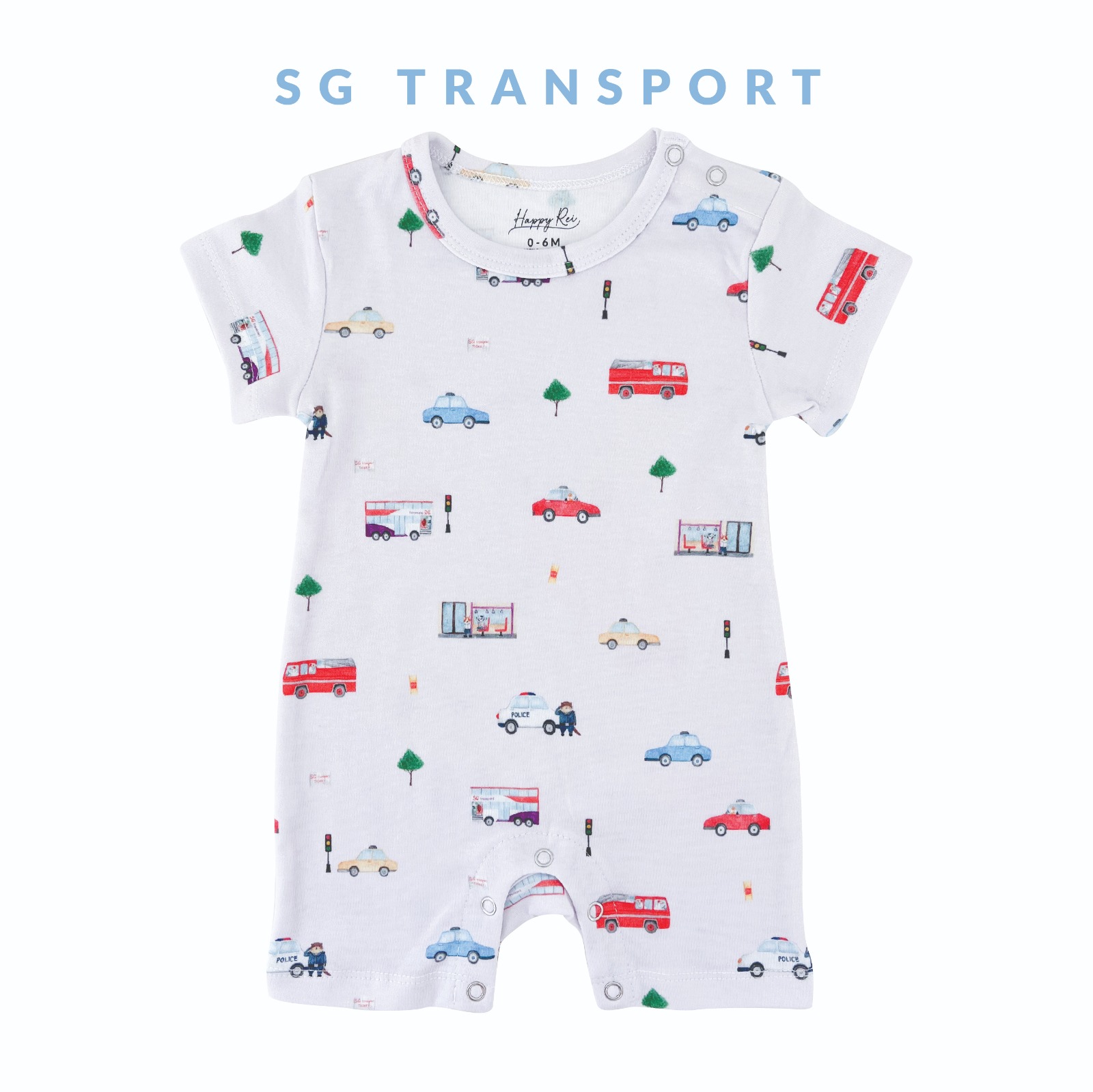 Happyrei Unisex Romper - SG Transport