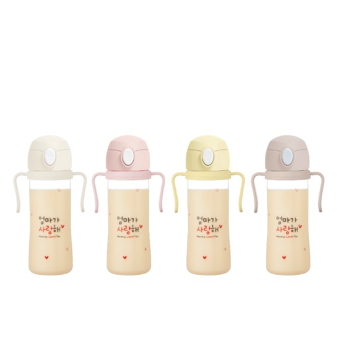 Haenim 250ML PA Straw Cup Bottle with One-Touch