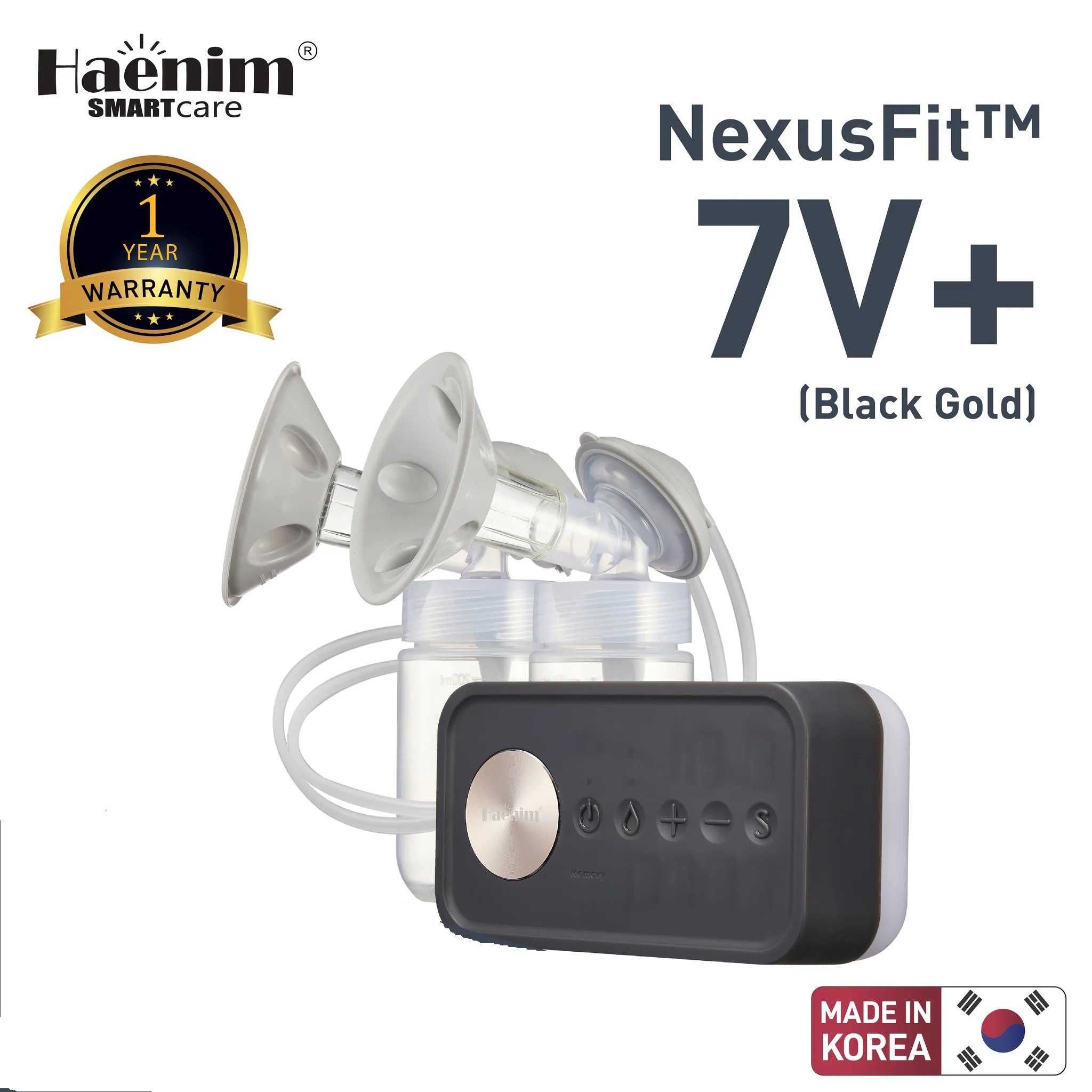 Haenim NexusFit™ 7V+ Hospital Grade Portable Breast Pump (Palm Size) + FREE GIFT