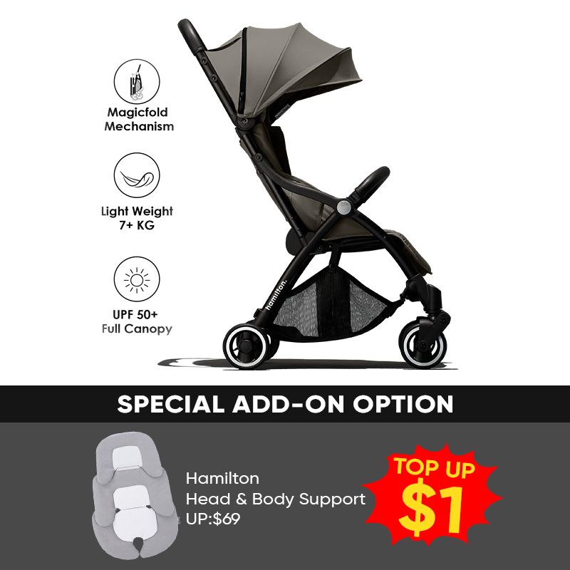 Hamilton X1 Plus Stroller  + Special Add On Option