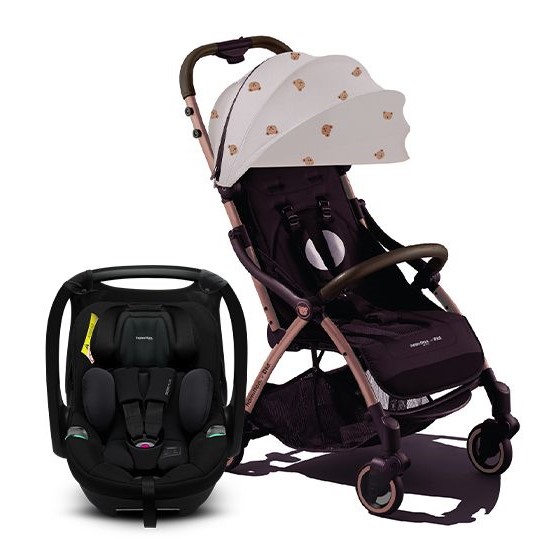 [Special Edition] Hamilton X1 Plus x DTD (Bear) MagicFold Stroller Travel System