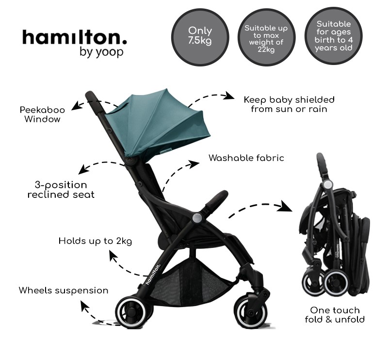 Hamilton S1 Plus Stroller