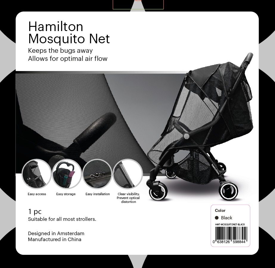 Hamilton Mosquito Net - Black