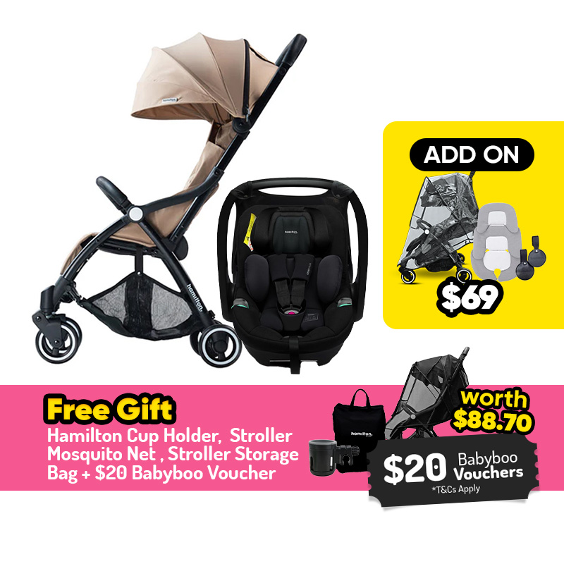 Hamilton X1 Lite Magicfold Travel System + FREE GIFT