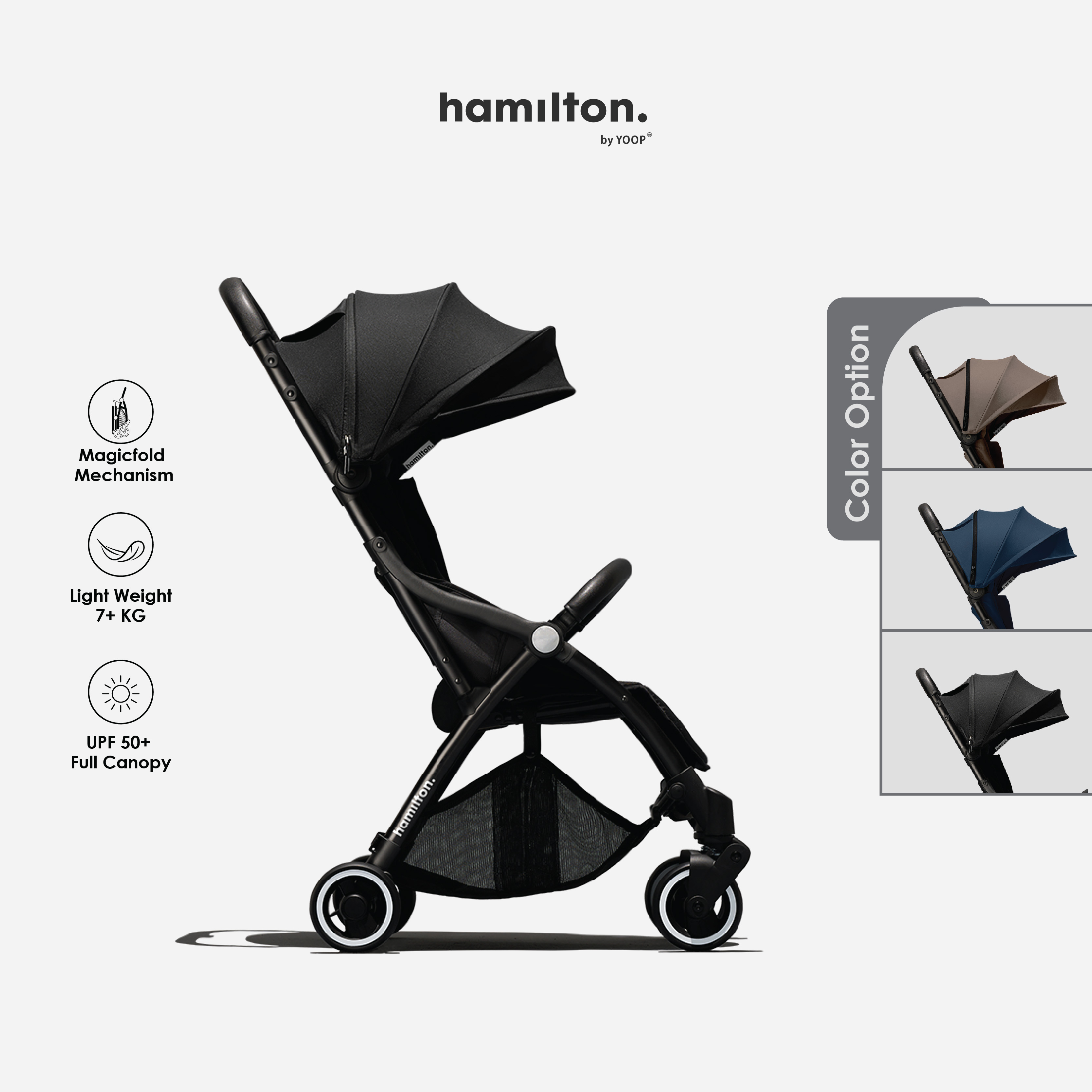 Hamilton X1 PLUS MagicFold Stroller