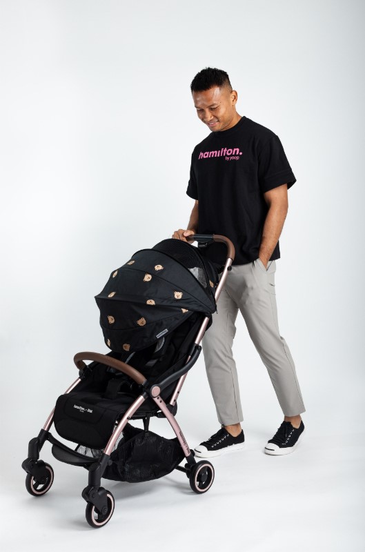 [Special Edition] Hamilton X1 Plus x DTD (Bear) MagicFold Stroller