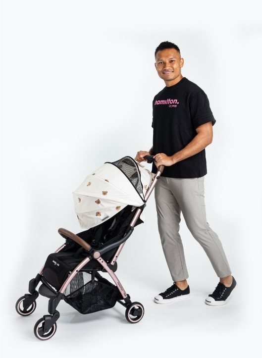 [Special Edition] Hamilton X1 Plus x DTD (Bear) MagicFold Stroller