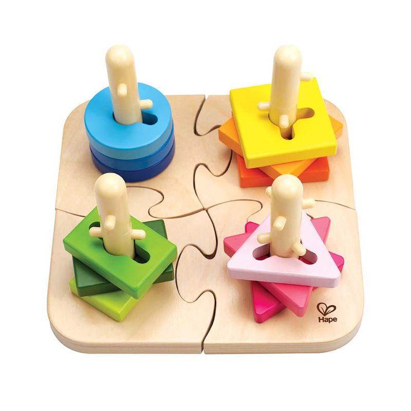 baby-fair Hape Creative Peg Puzzle (E0411)