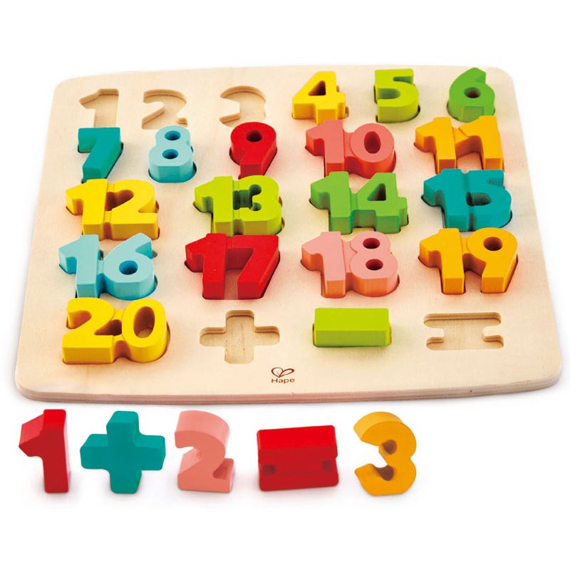 Hape Chunky Number Math Puzzle (E1550)