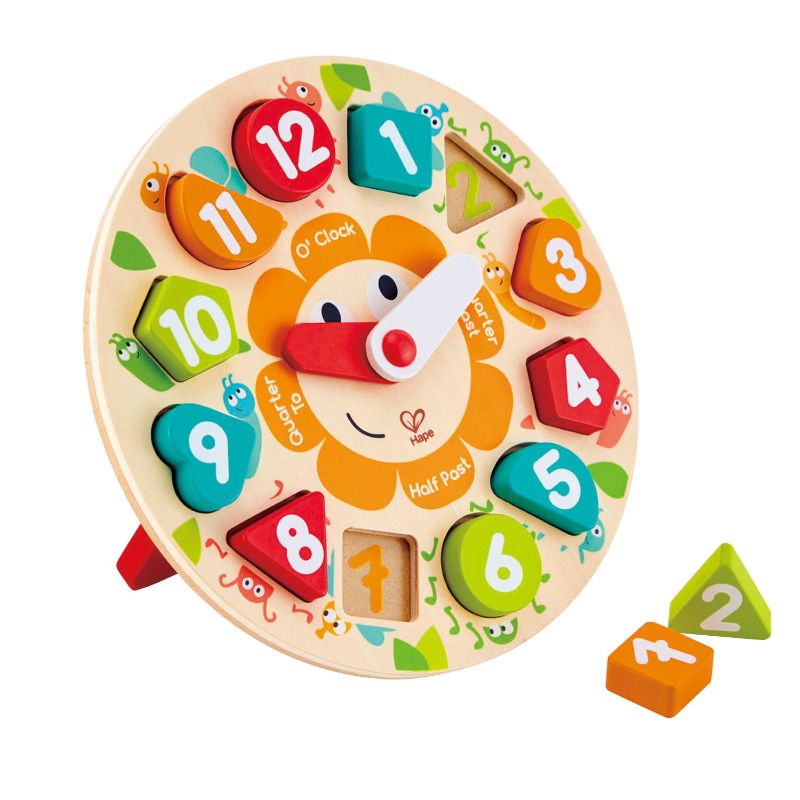 baby-fair Hape Chunky Clock Puzzle (E1622)
