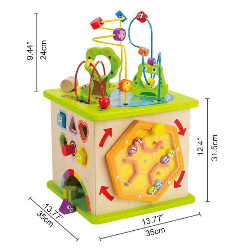 Hape Country Critters Play Cube (E1810)