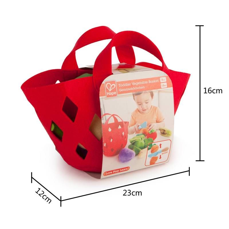 Hape Toddler Vegetable Basket (E3167)