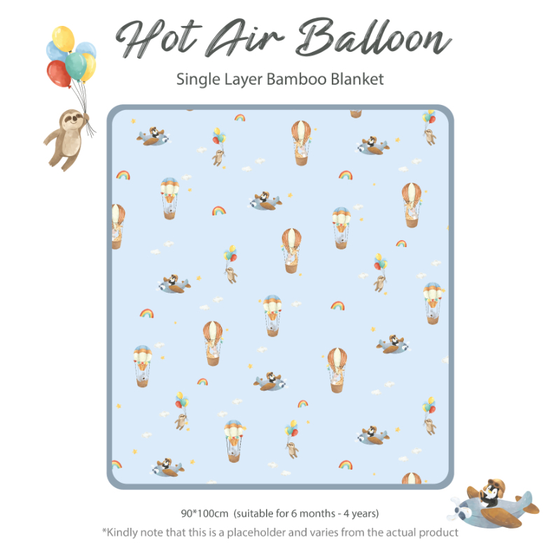 Happyrei Single layer bamboo blanket (90*100cm)
