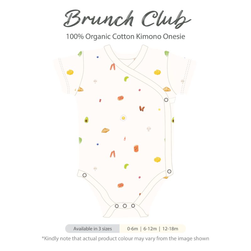 Happyrei Organic Cotton Kimono Onesies