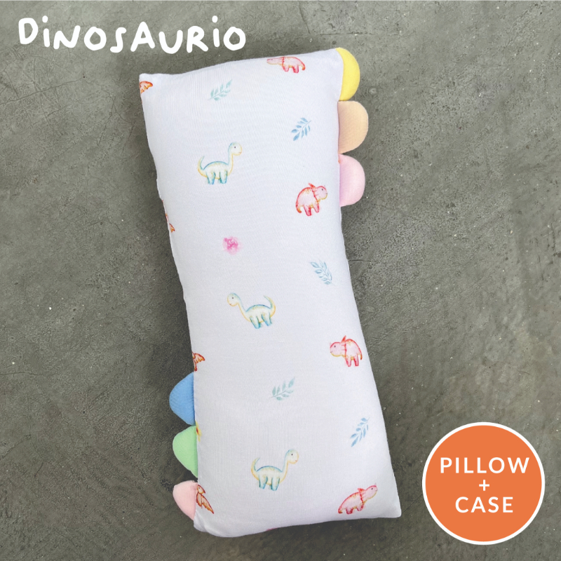 Happyrei Lil' Snuggles Pillow + Case - Dino