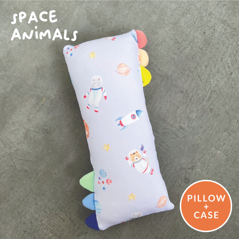 Happyrei Lil' Snuggles Pillow + Case - Space