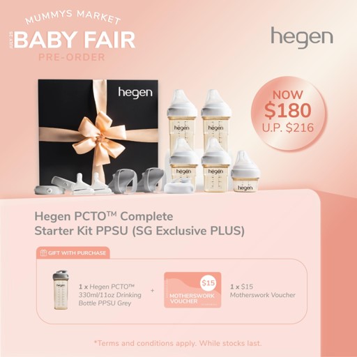 Hegen PCTO™ Complete Starter Kit PPSU (SG Exclusive Plus) + FREE GIFT + PWP Option