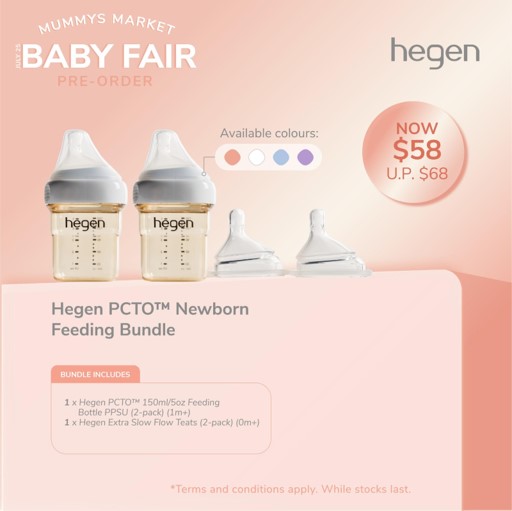 Hegen PCTO™ Newborn Feeding Bundle + PWP Option
