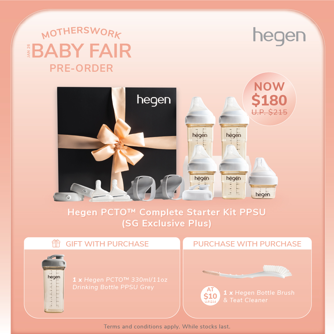 Hegen PCTO™ Complete Starter Kit PPSU (SG Exclusive Plus) + FREE GIFT + PWP Option