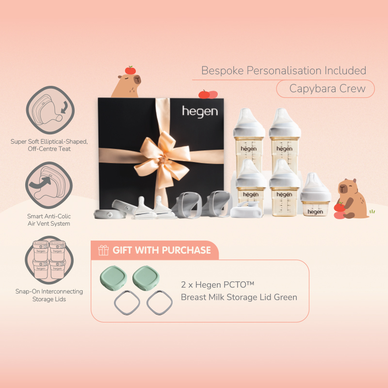 Personalised Hegen PCTO™ Complete Starter Kit PPSU (SG Exclusive Plus) + FREE Gifts worth $41 + PWP Option