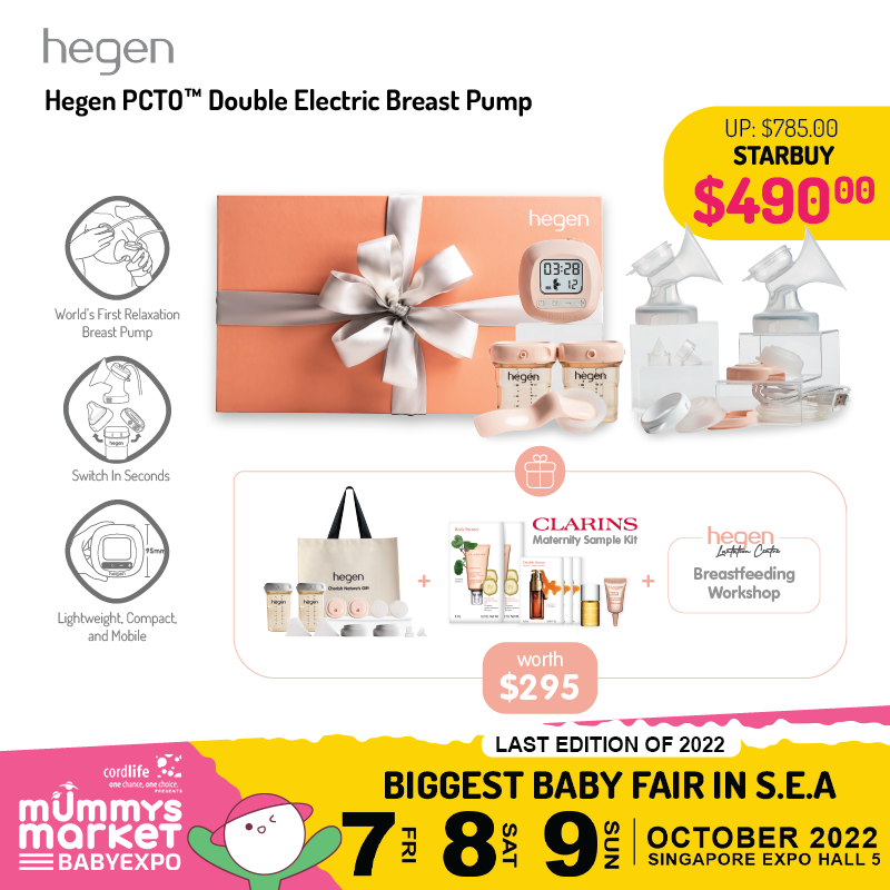 Hegen PCTO™ Double Electric Breast Pump + FREE Gifts worth $295!