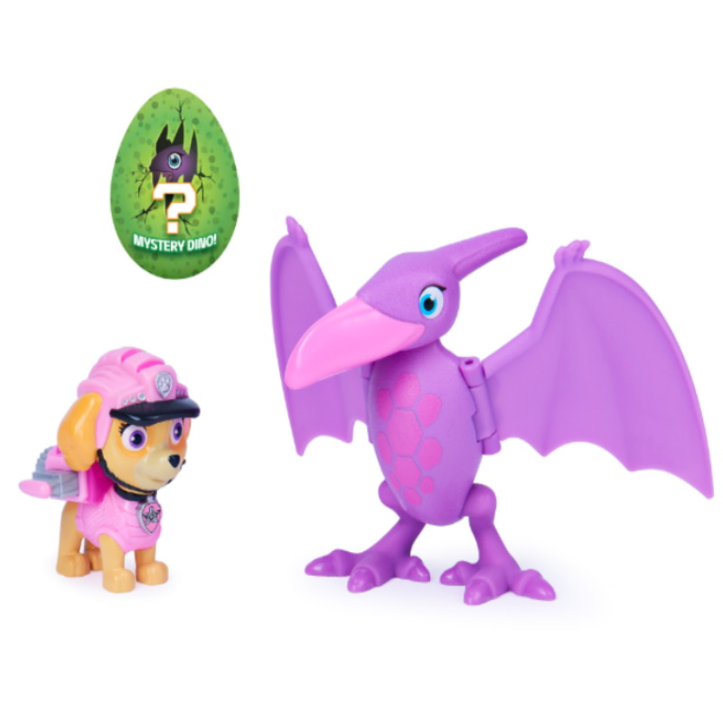 Paw Patrol Dino Rescue Hero Up Pup and Dinosaur Action Figure Set - Assorted