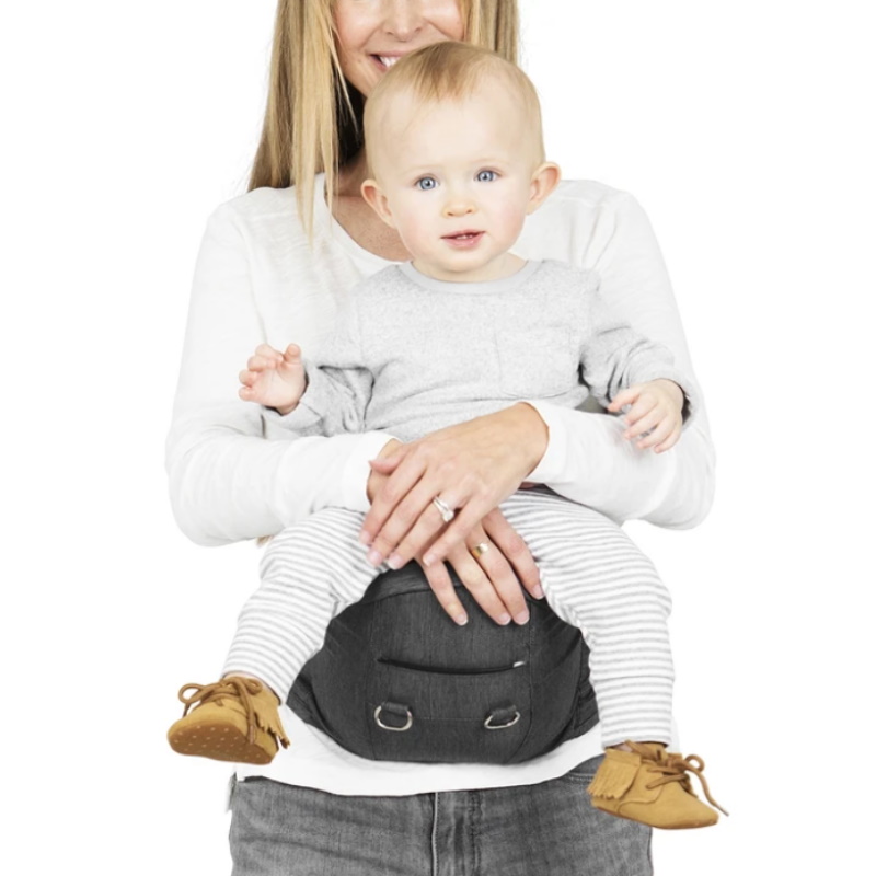 Moby Hip Seat Carrier - Grey