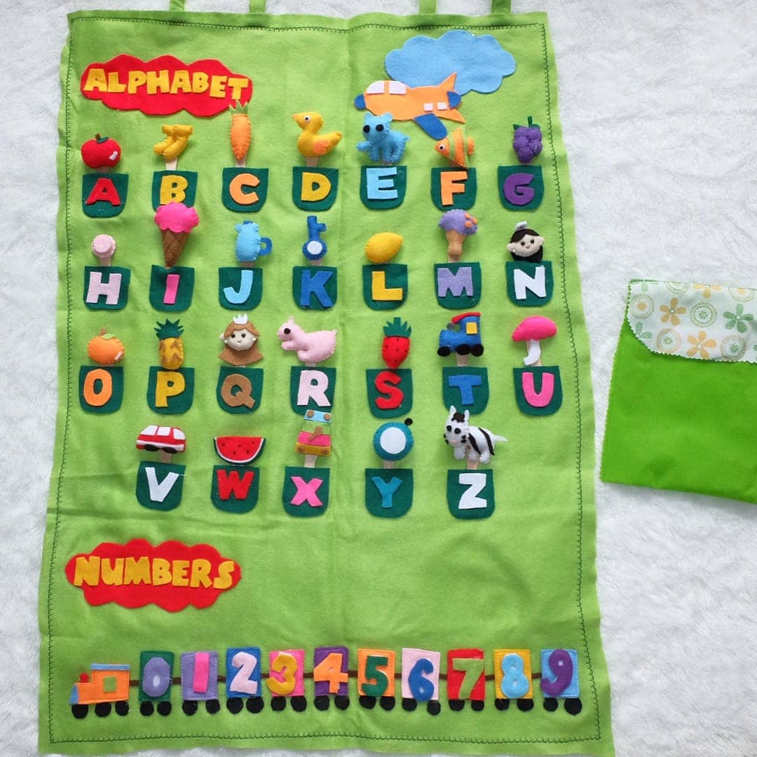 House of Mums Alphabet and Numbers Wallchart/Playmat