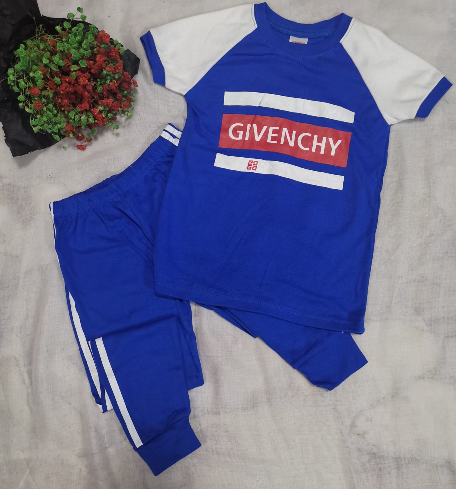 House of Mums Givenchy Blue Sports Set