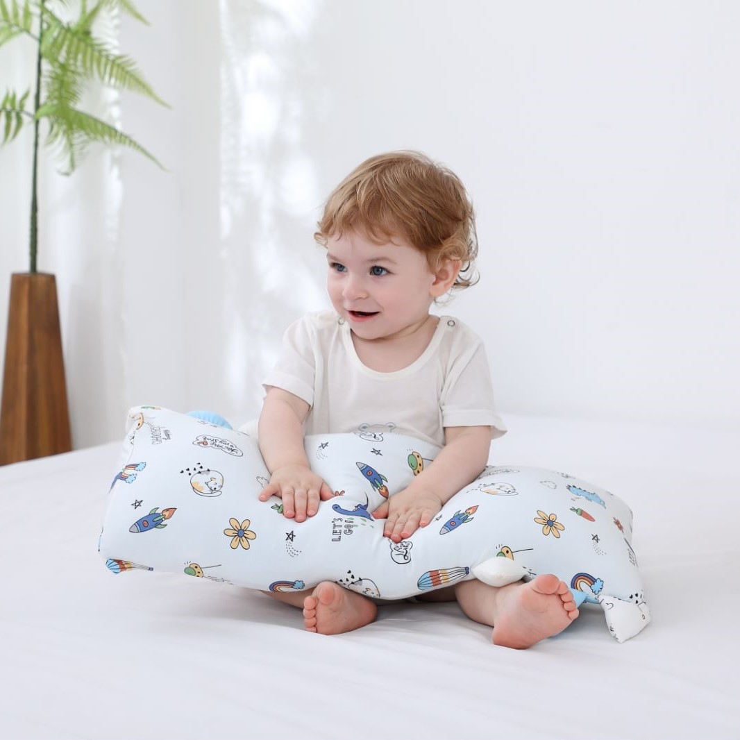 Homie Ultra Soft Baby Organic Bamboo Pillow (19 x 38cm)