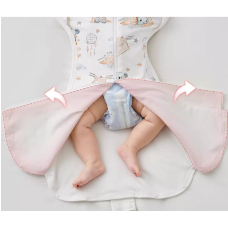 Homie Baby Bamboo 2in1 Button Swaddle Sleeping Bag (0-12M) *Choose at Booth