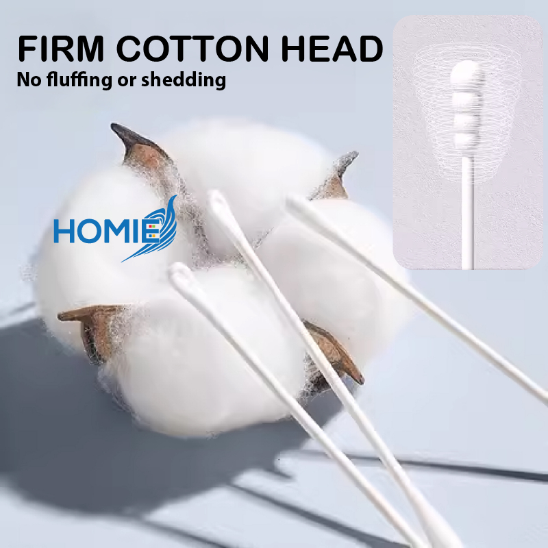 Homie Baby Safe Disposable Cotton Swabs