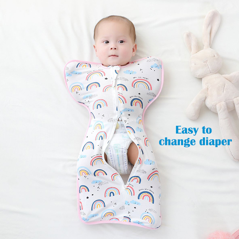 Homie Baby Bamboo Swaddle - Arms Up Position Baby Sleepsack (0-6M) - Assorted*Choose Design at Booth