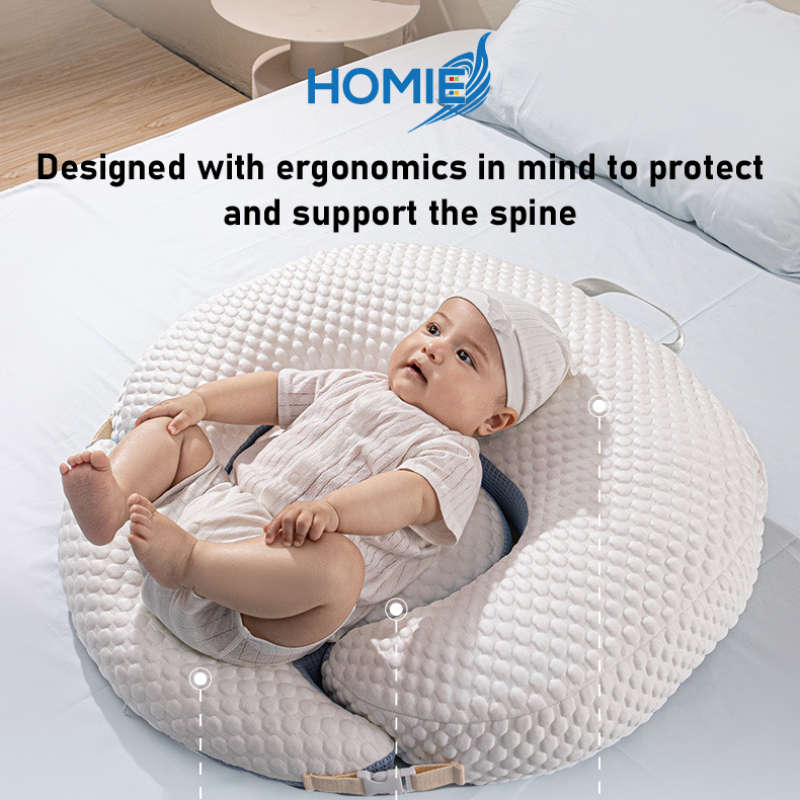 Homie Cooling Detachable Nursing Pillow / Cool-Touch Ice Silk Fabric