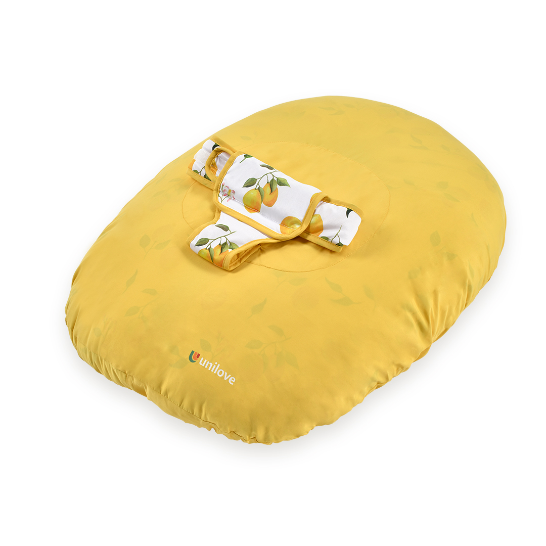 Unilove 8-In-1 Hopo Maxi Nursing Pillow - Lemon Garden