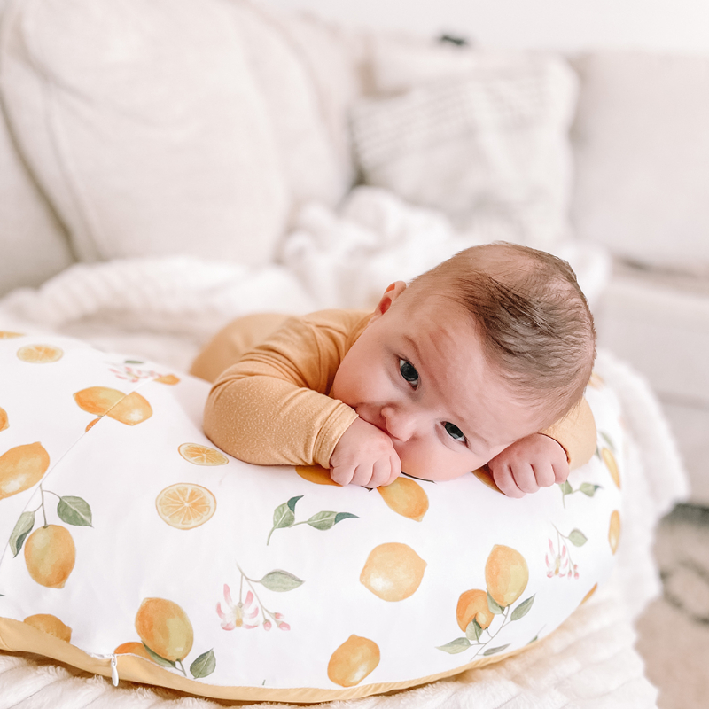 Unilove 8-In-1 Hopo Maxi Nursing Pillow - Lemon Garden