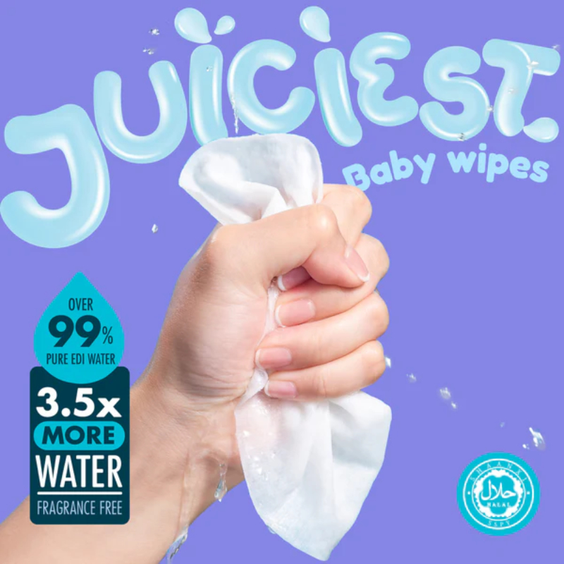 Hoppi 99%25 Water Wipes 80s Single Pack