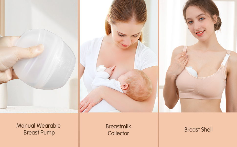 Horigen Wearable Manual Breastmilk Collector