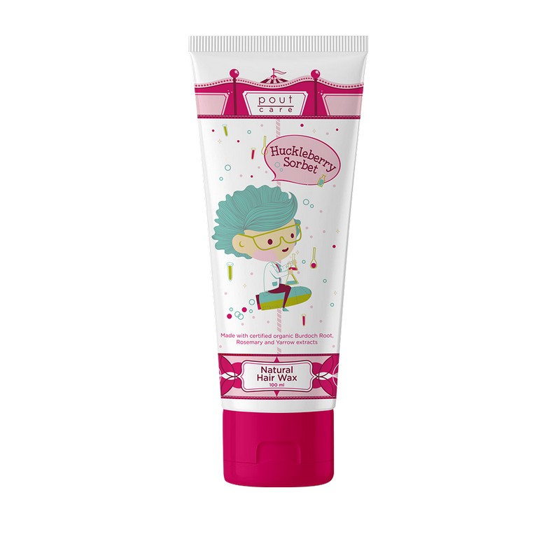 pout Care Huckleberry Sorbet Natural Hair Wax (100ml)