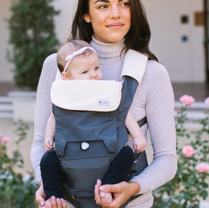 Hugpapa 100 Organic Carrier Drool Pads