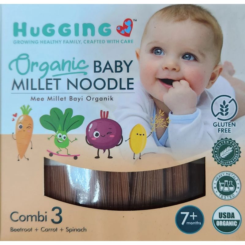 Hugging Love Organic Baby Millet Noodle Combi 3
