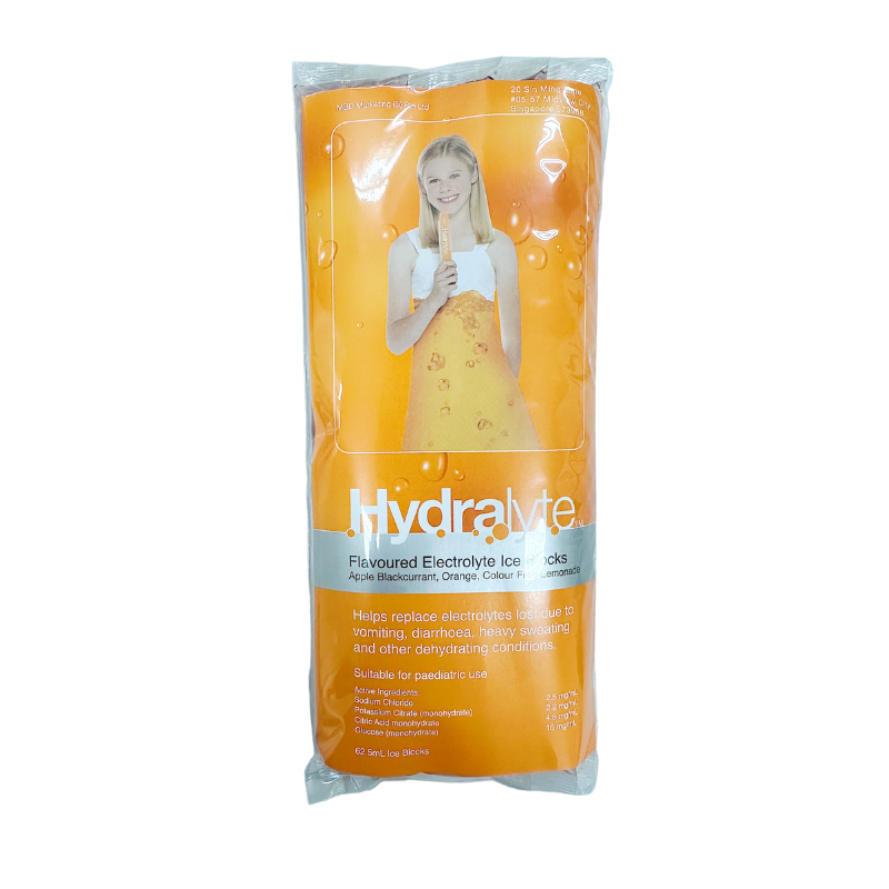Hydralyte Electrolyte Ice Blocks 5s