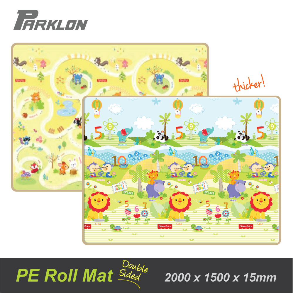 Parklon Double Sided PE Roll Playmat FP 123 Land